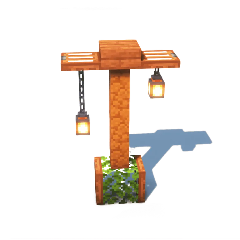 金合欢灯柱(Acacian Lantern)建筑教程