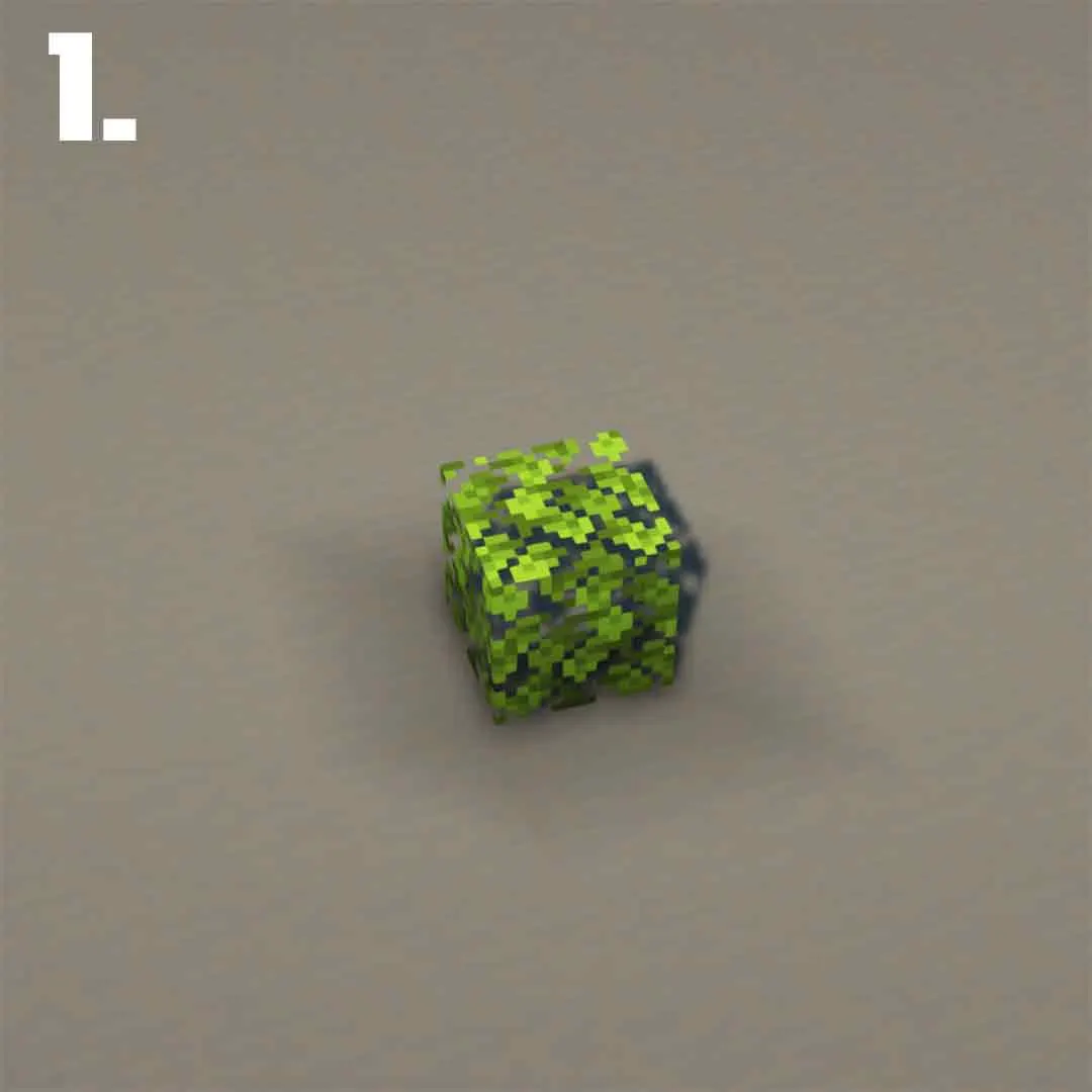 金合欢灯柱（Acacian Lantern）建筑教程 第 1 步
