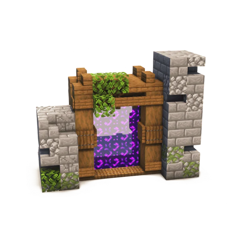 阿林纳地狱门(Alinar Nether Portal)建筑教程