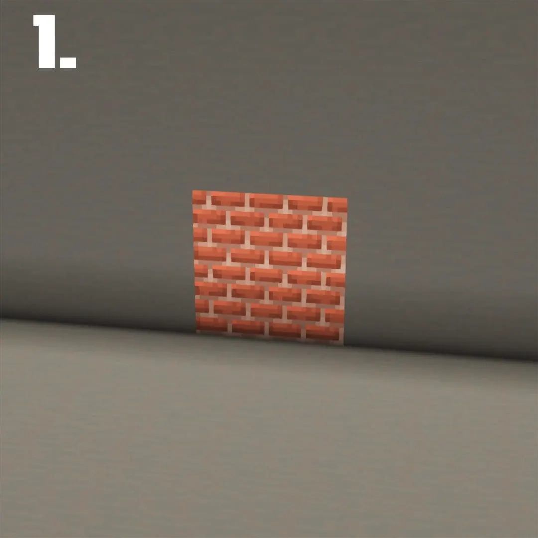 安山砖壁炉（Andebrick Fireplace）建筑教程 第 1 步