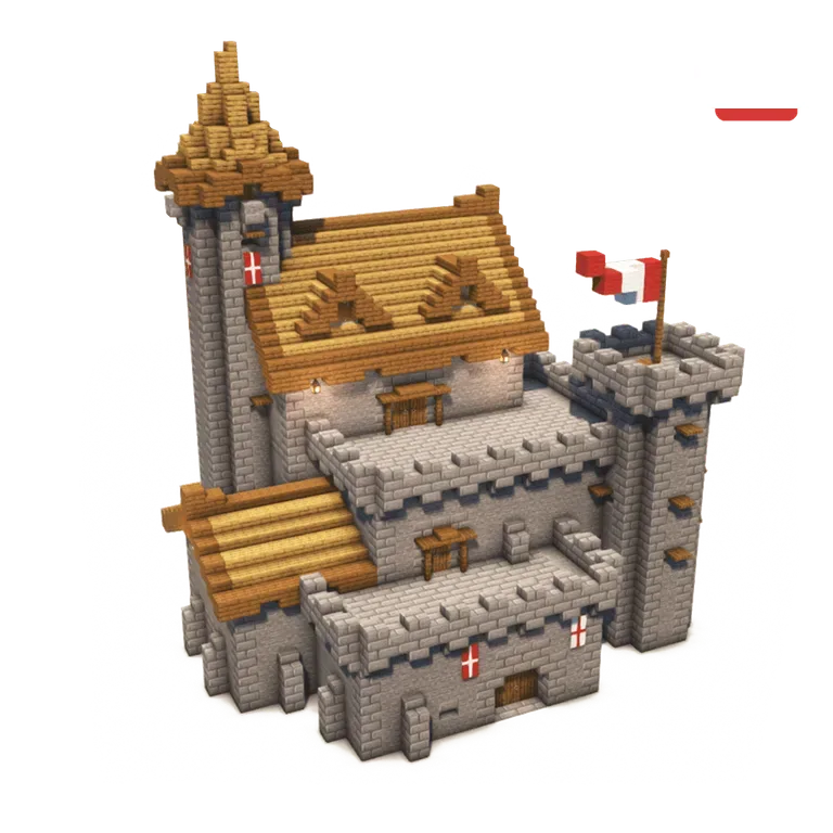 艾薇丽城堡(Averille Medieval Castle)建筑教程