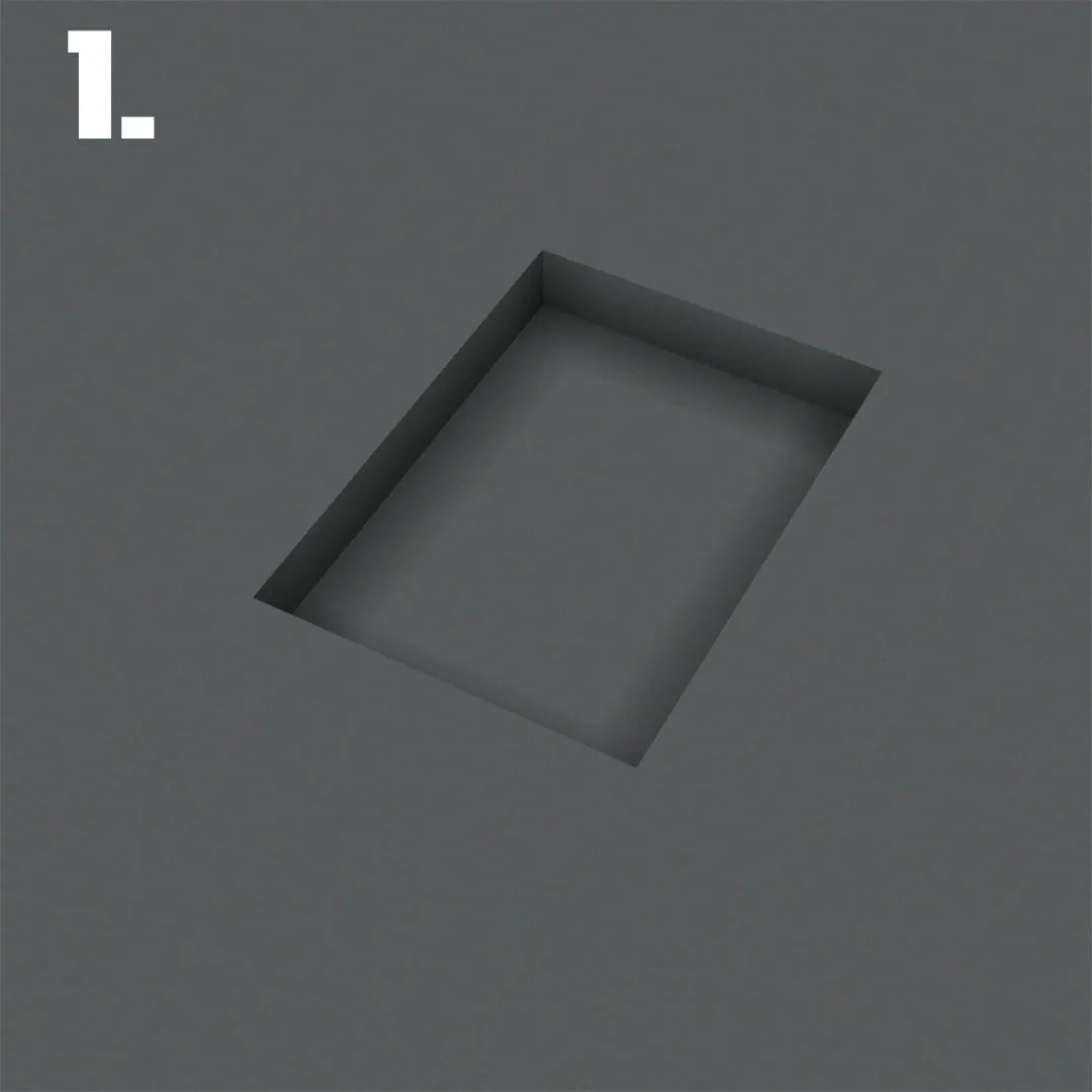 方块切换机关（Block Switch）建筑教程 第 1 步