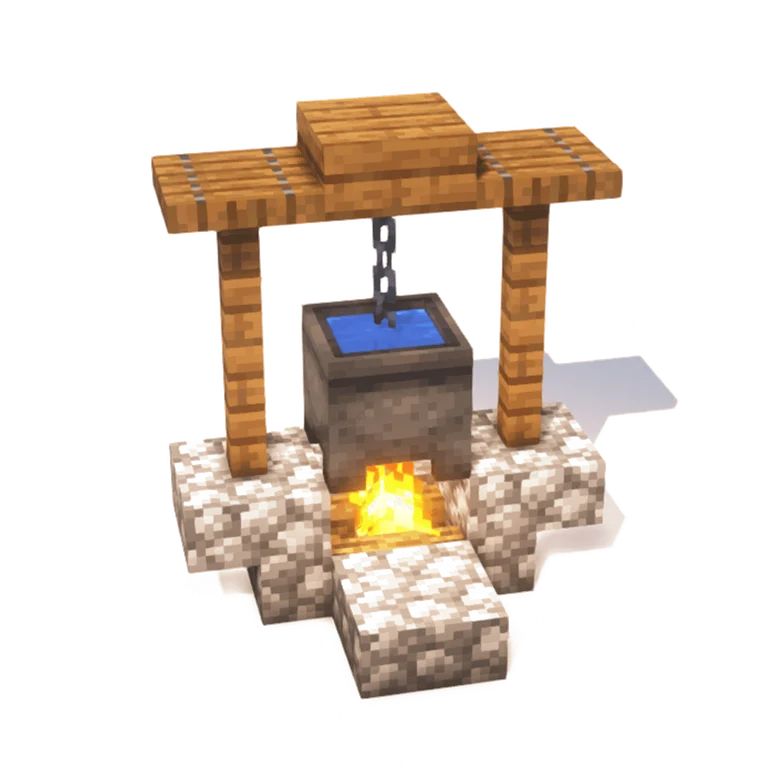 篝火炖锅(Campfire Cauldron)建筑教程