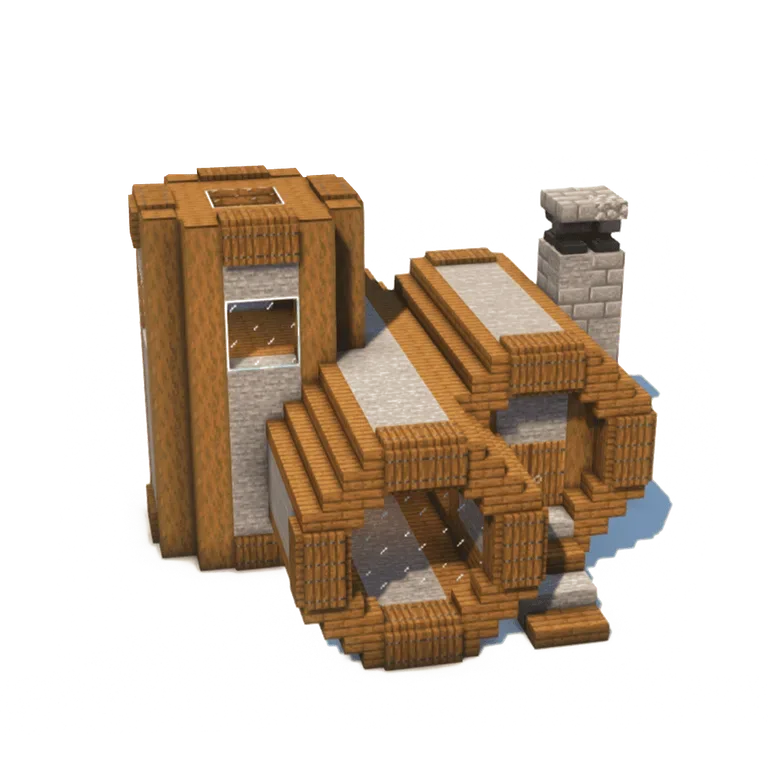 圆筒拼接屋(Cylinder Mash House)建筑教程