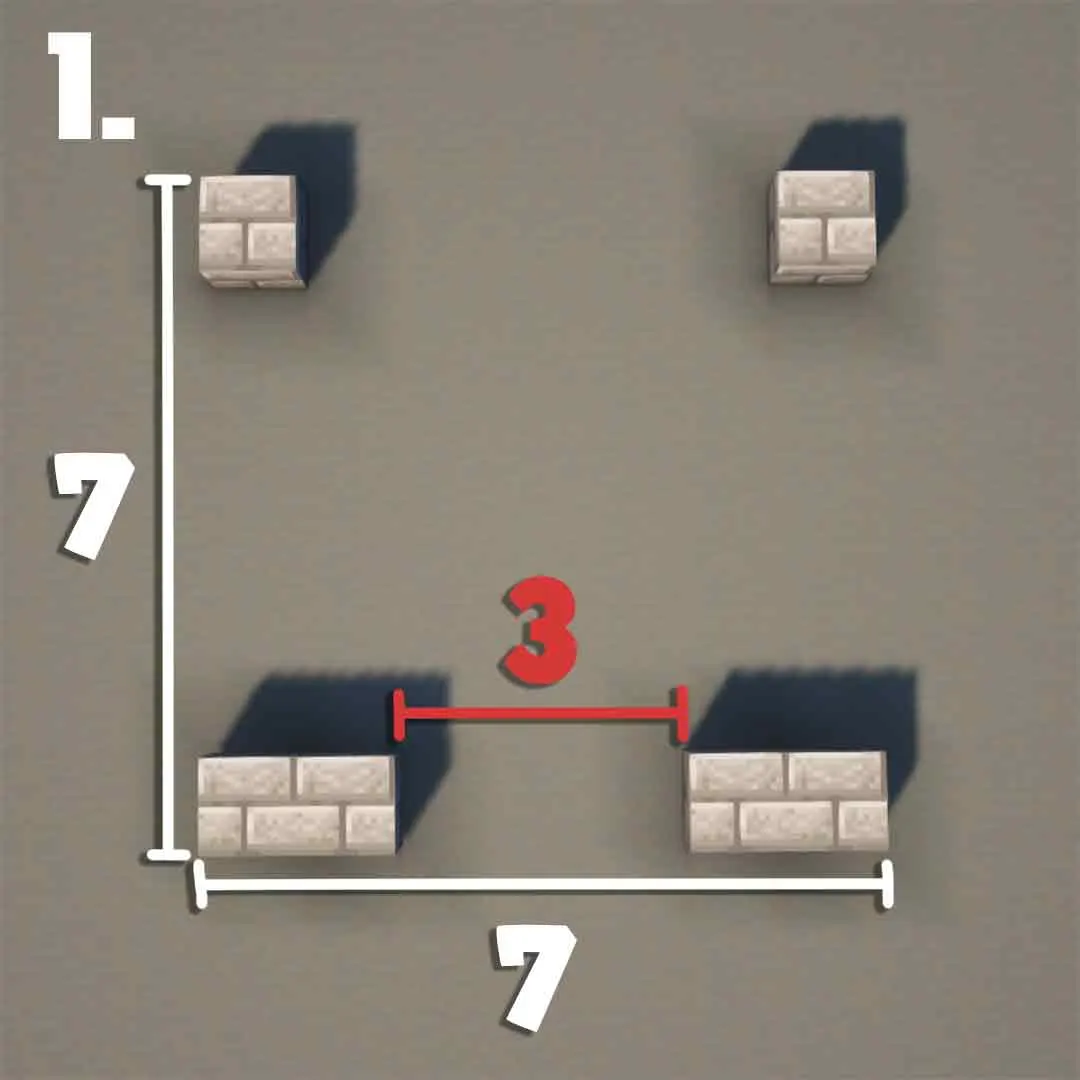 防御哨塔（Defensive Medieval Tower）建筑教程 第 1 步