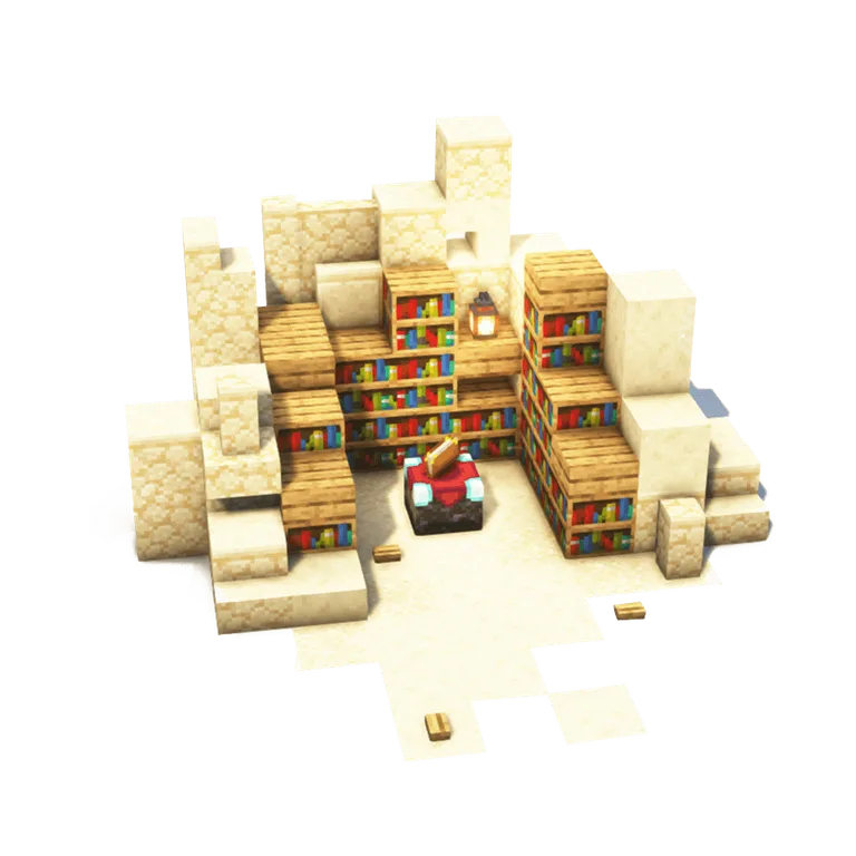 沙漠附魔台(Desert Enchanting)建筑教程