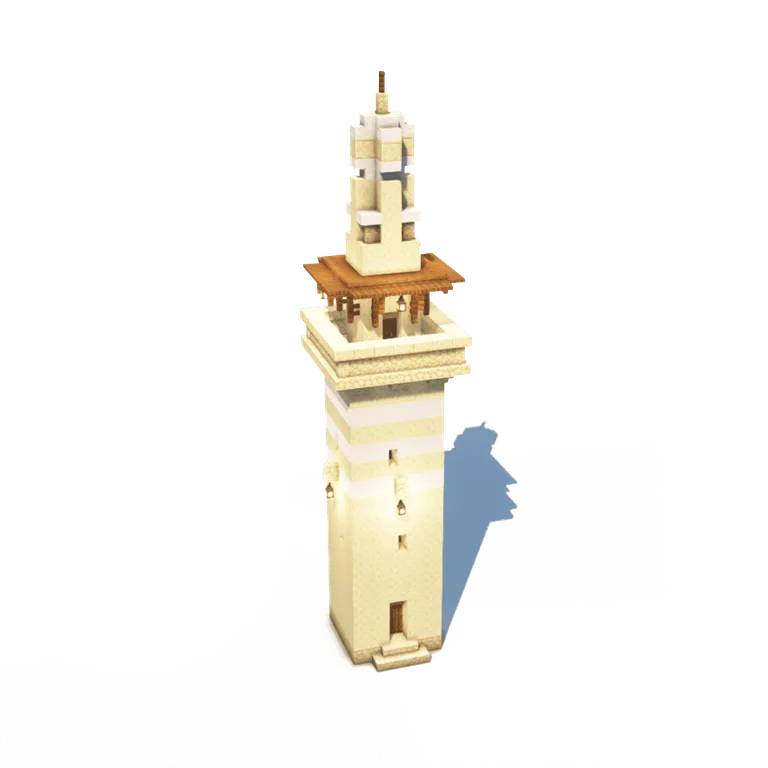 沙漠高塔(Desert Tower)建筑教程