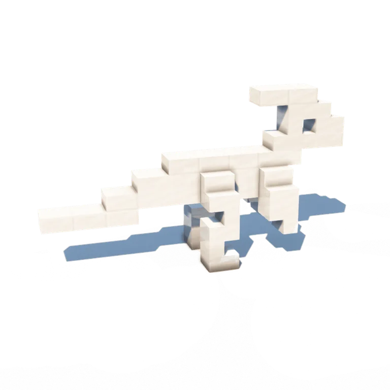 恐龙骨架(Dino Bone)建筑教程