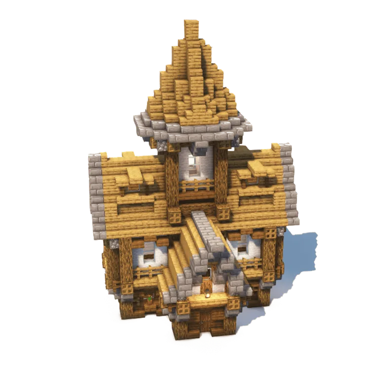 多里克中世纪民居(Dorik's Medieval House)建筑教程