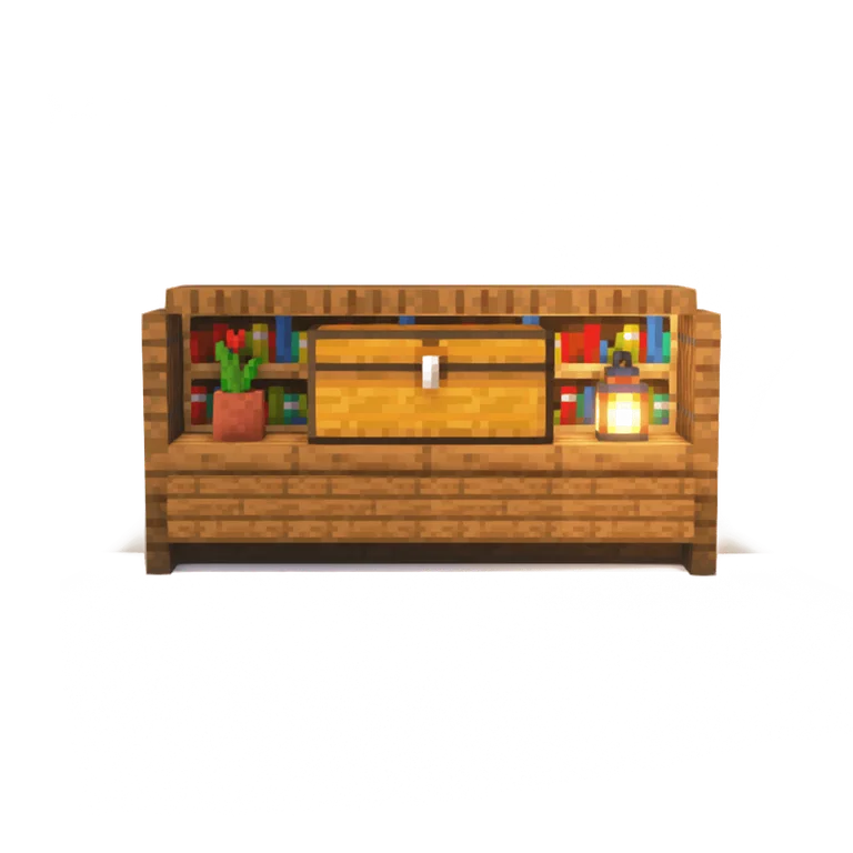 大箱子家具组(Double Chest Furniture)建筑教程
