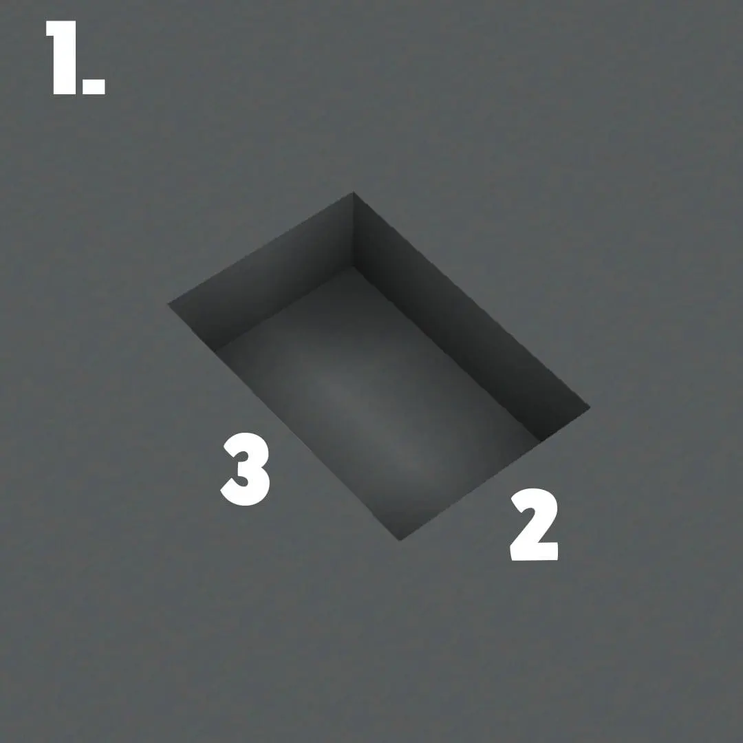 双活塞门（Double Piston Door）建筑教程 第 1 步