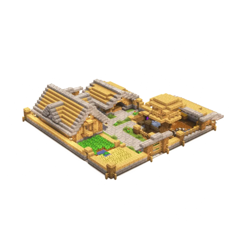 简易生存大院(Easy Survival Compound)建筑教程