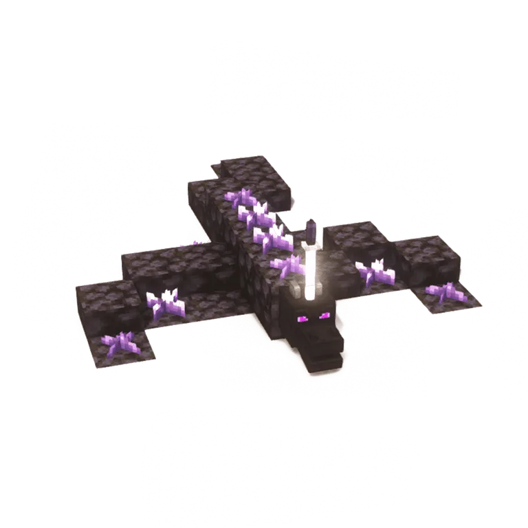 末影龙地毯(Ender Dragon Rug)建筑教程
