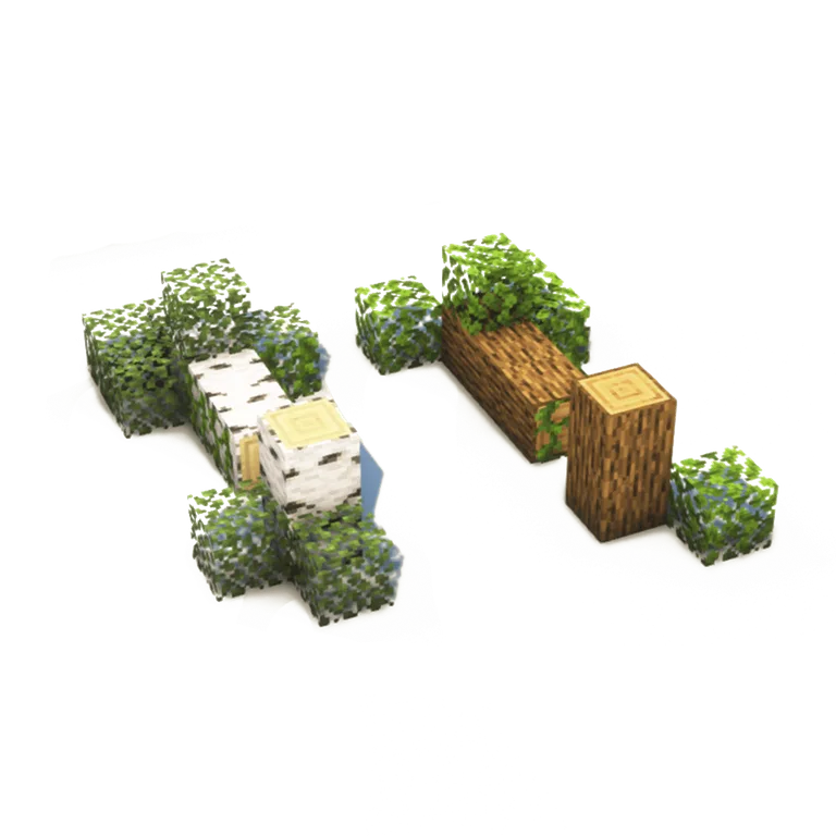 倒木(Fallen Tree)建筑教程