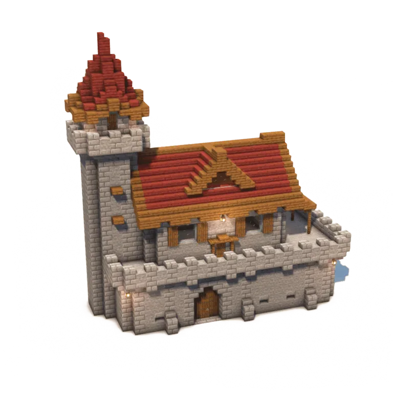 弗丽德城堡(Friede Medieval Castle)建筑教程