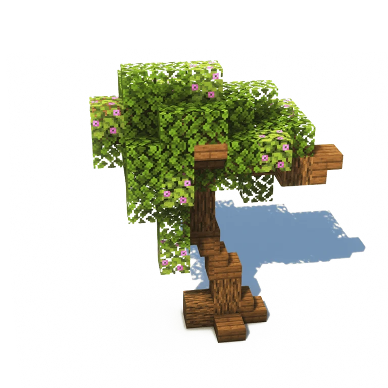 结果橡树(Fruiting Oak Tree)建筑教程