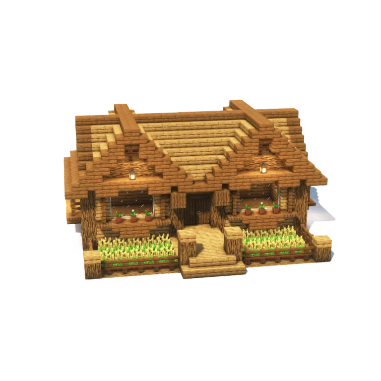 加比生存小屋(Gaby's Survival House)建筑教程