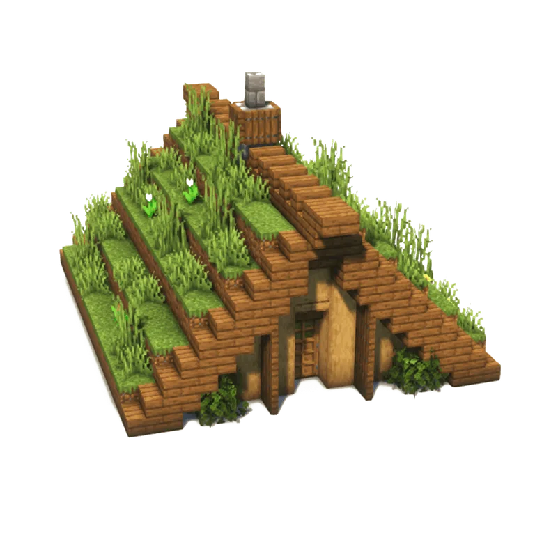 草棚(Grass Hut)建筑教程