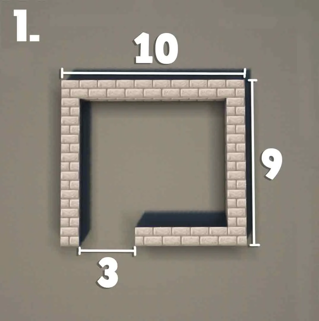 海莉小屋（Hayley's House）建筑教程 第 1 步