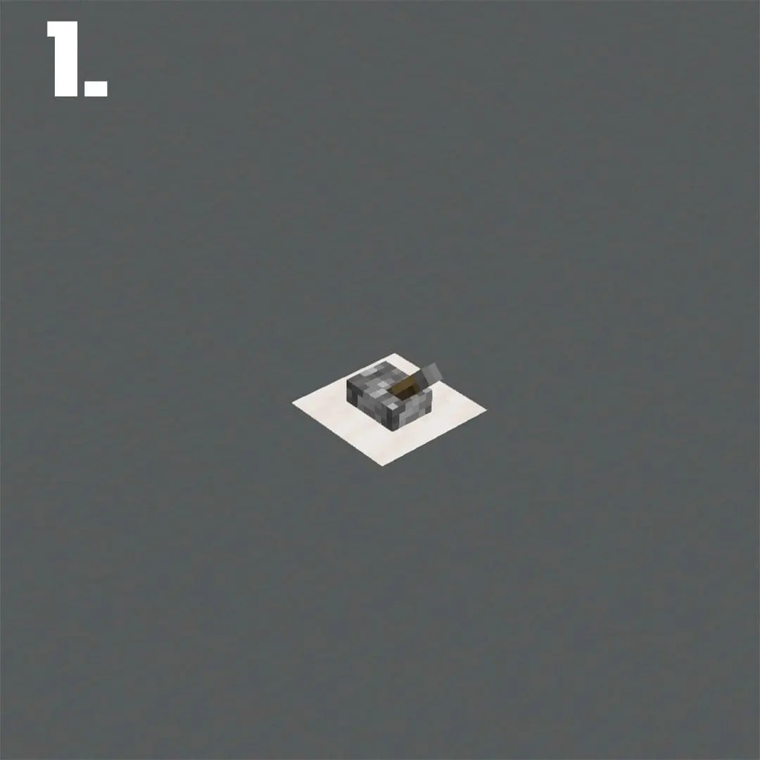 无限燃料机（Infinite Fuel）建筑教程 第 1 步