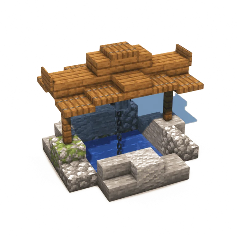 卡根中世纪水井(Kargen's Medieval Well)建筑教程
