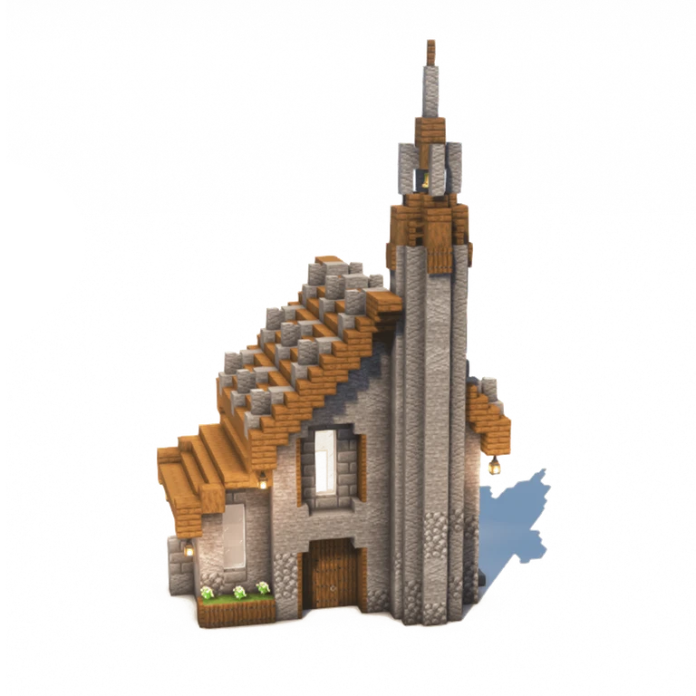 中世纪教堂(Medieval Church)建筑教程