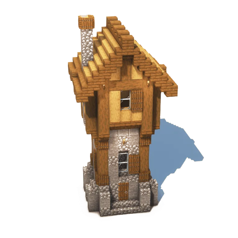 中世纪塔楼居所(Medieval Tower House)建筑教程
