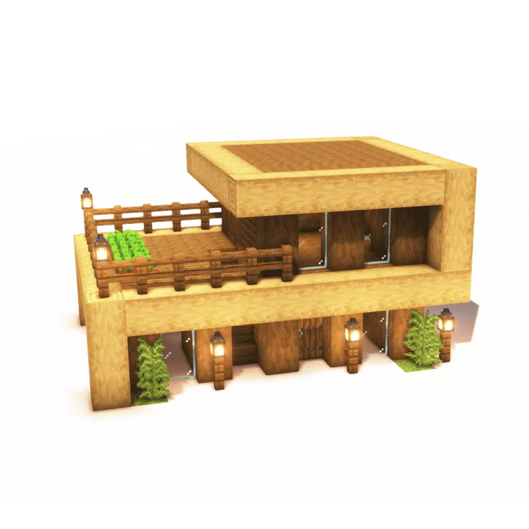 现代乡村混搭屋(Modern Rustic House)建筑教程