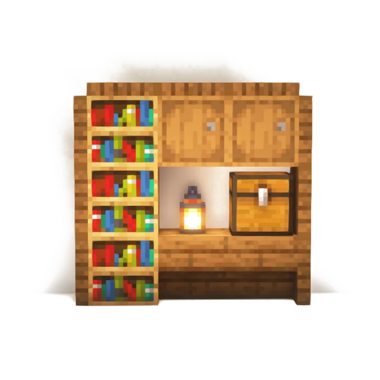奥利的书堆(Oli's Books)建筑教程