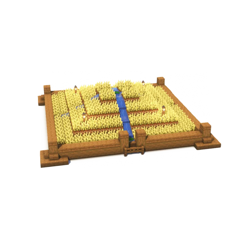 金字塔农场(Pyramid Farm)建筑教程
