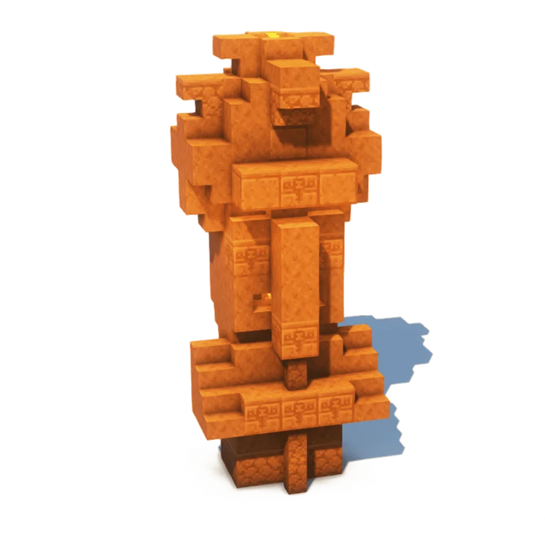 红砂岩守卫石像(Red Sandstone Ilphas)建筑教程