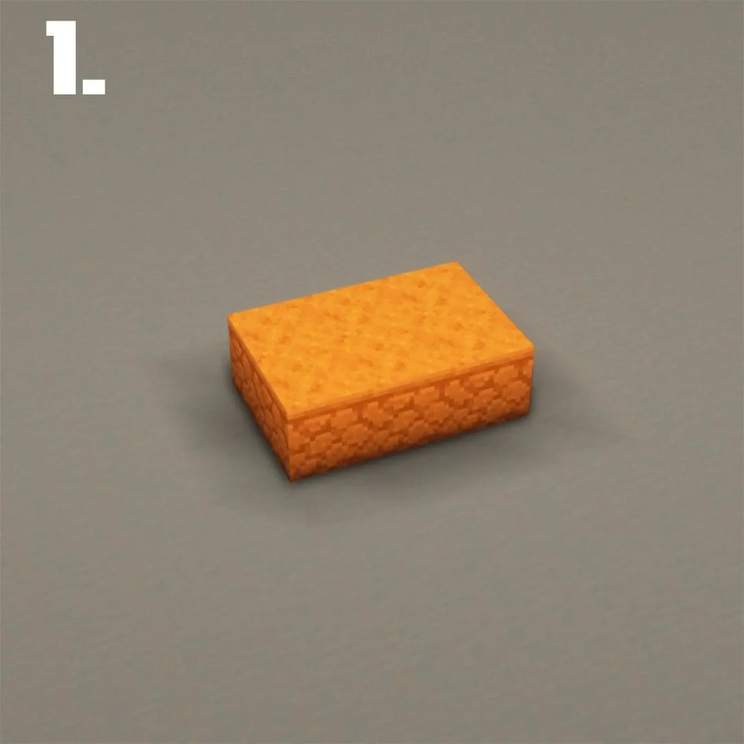 红砂岩守卫石像（Red Sandstone Ilphas）建筑教程 第 1 步