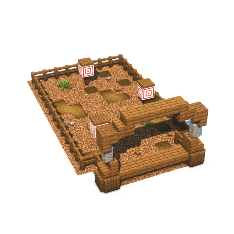 射箭靶场(Shooting Range)建筑教程
