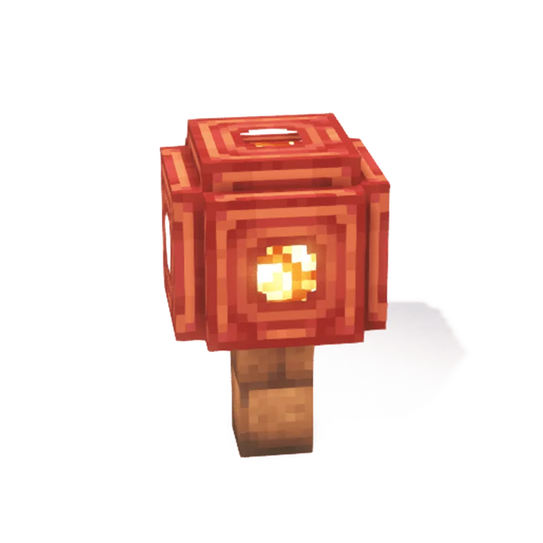 菌光灯(Shroomlight)建筑教程