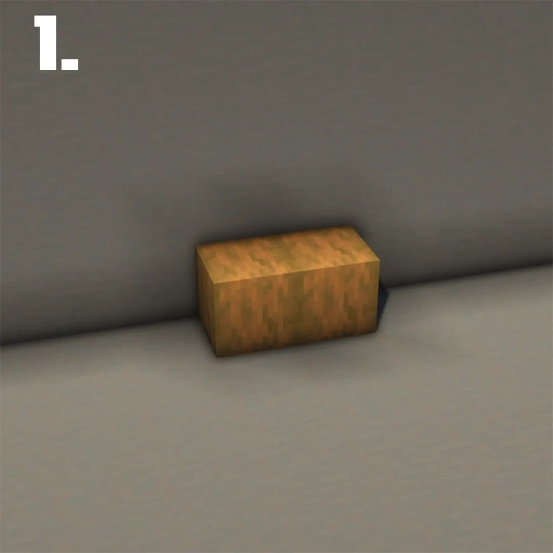木桶云杉书桌（Small Barrel Spruce Desk）建筑教程 第 1 步