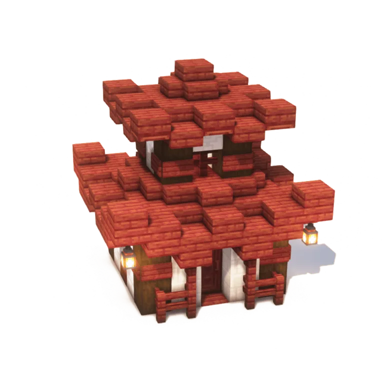 日式新手小屋(Small Japanese Starter House)建筑教程