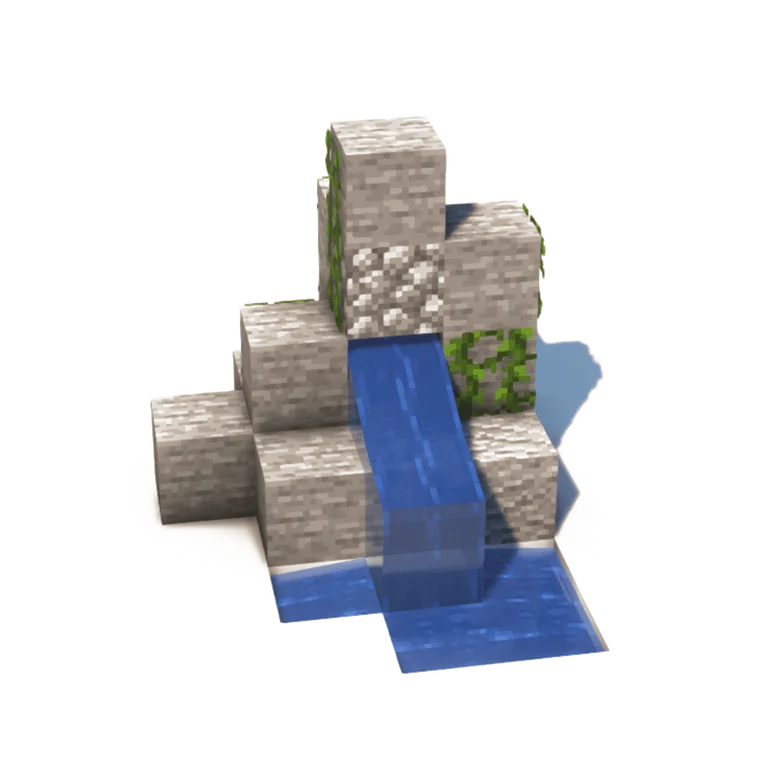 渗水岩石(Small Leaking Rock)建筑教程