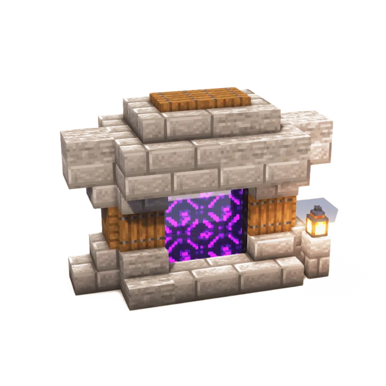 中世纪小型地狱门(Small Medieval Portal)建筑教程