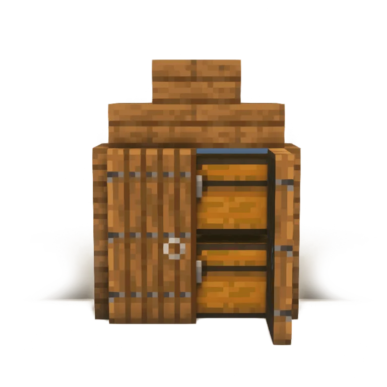云杉箱柜衣橱(Spruce Chest Armoire)建筑教程