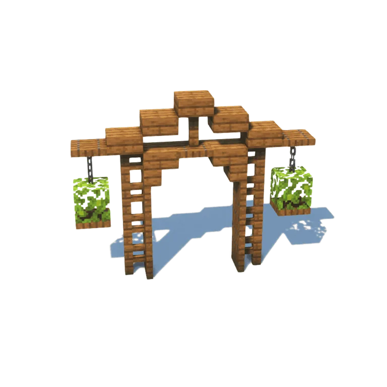 云杉花园门(Spruce Garden Gate)建筑教程