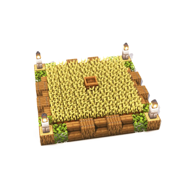 方形农场(Square Farm)建筑教程