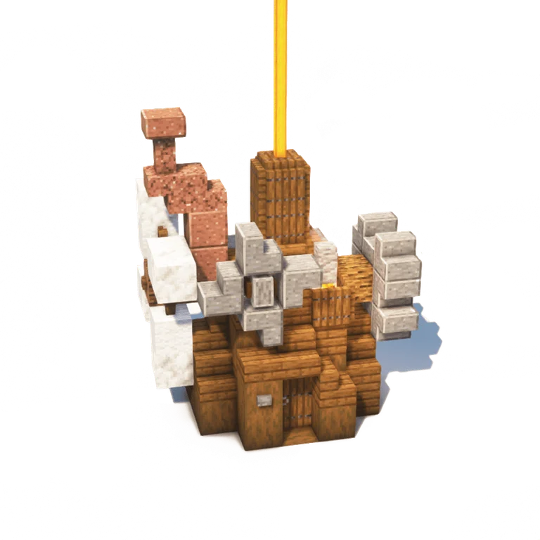 蒸汽朋克信标（Steampunk Beacon）建筑教程