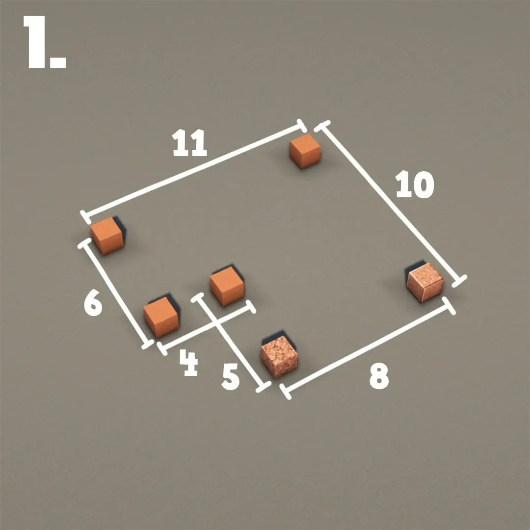 陶瓦民居（Terracotta Home）建筑教程 第 1 步