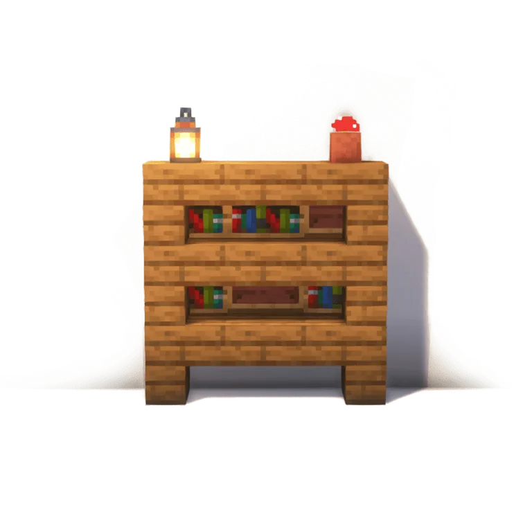 迷你乡村置物架(Tiny Rustic Shelf)建筑教程