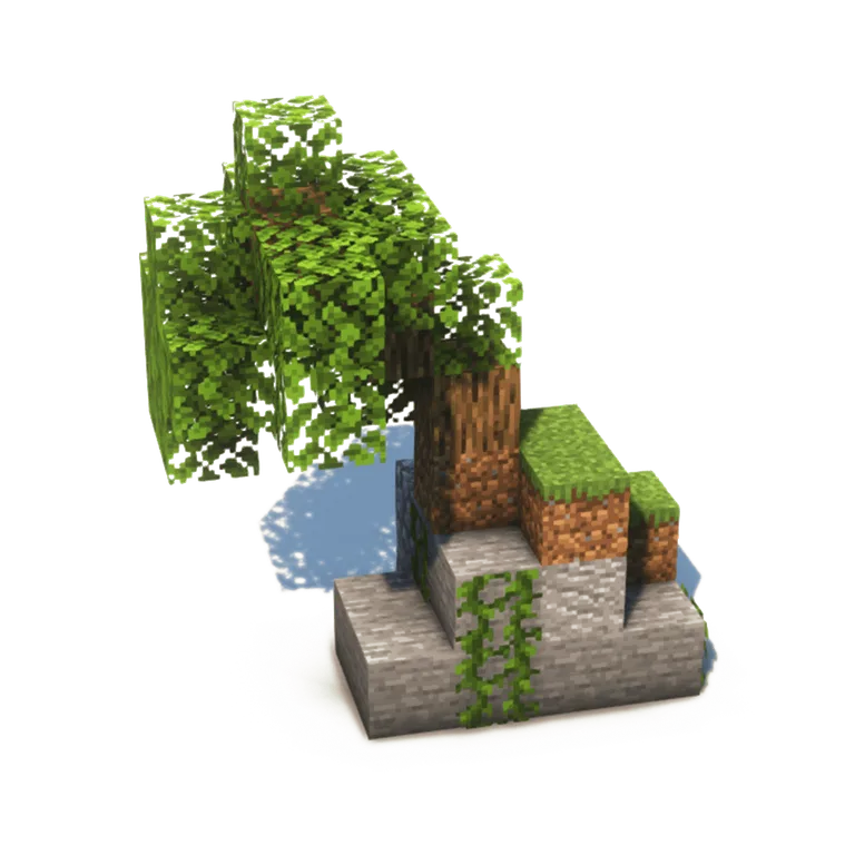 岩上小树(Tiny Tree on a Rock)建筑教程