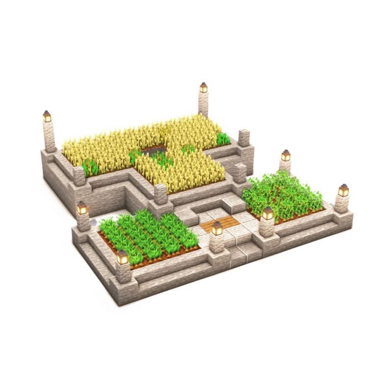 双层农场(Two Level Farm)建筑教程