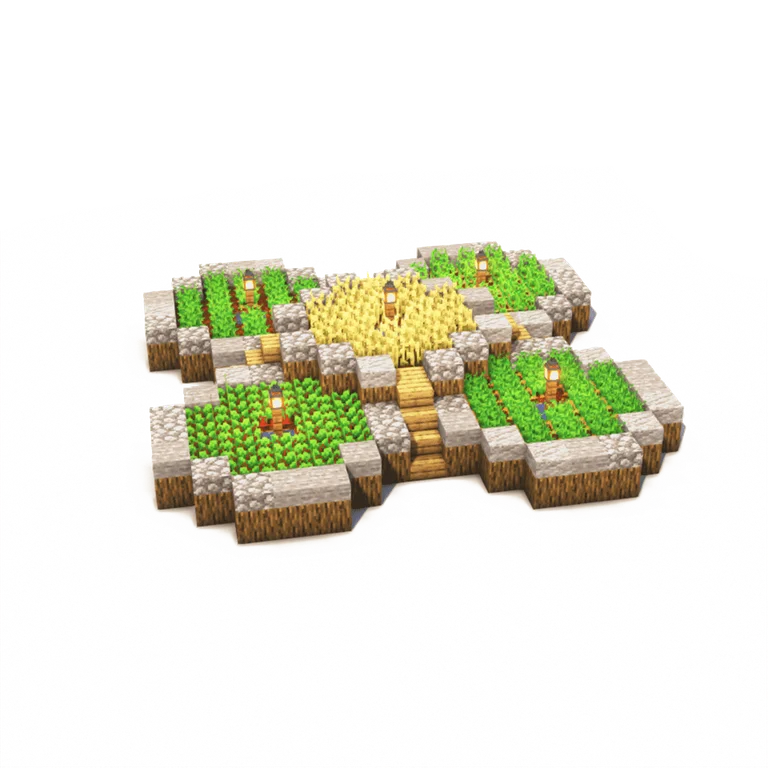 飞碟农场(UFO Farm)建筑教程