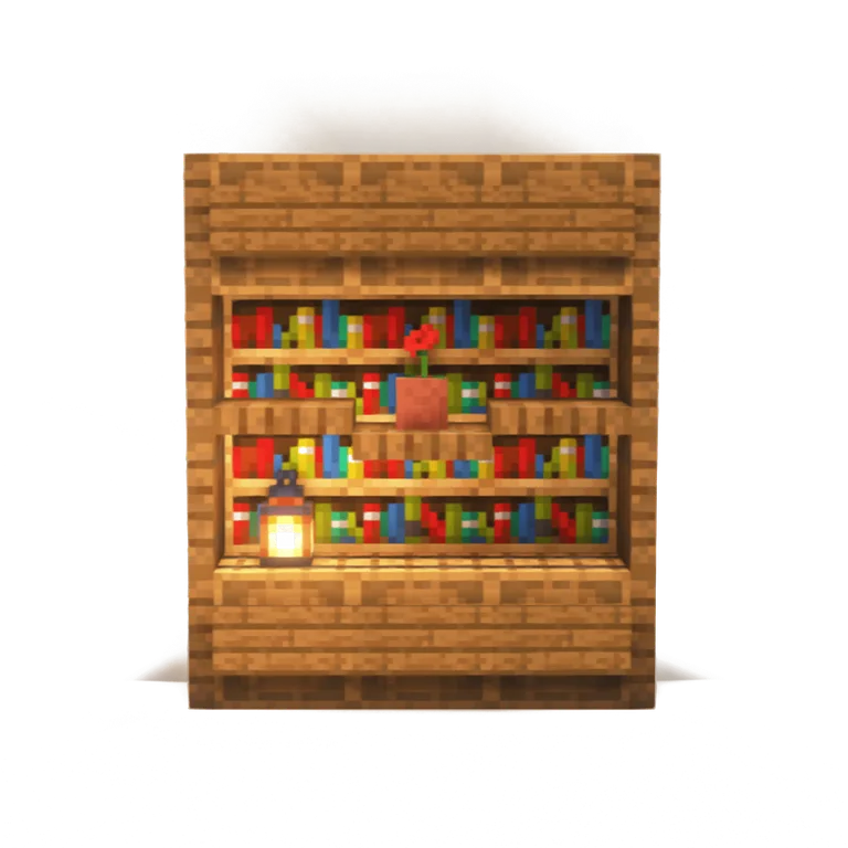 缠藤书架(Uptangle Bookshelf)建筑教程