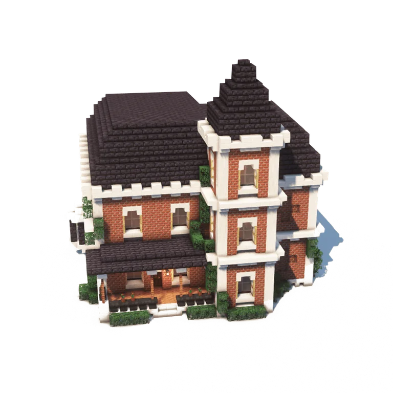 维多利亚住宅(Victorian House)建筑教程