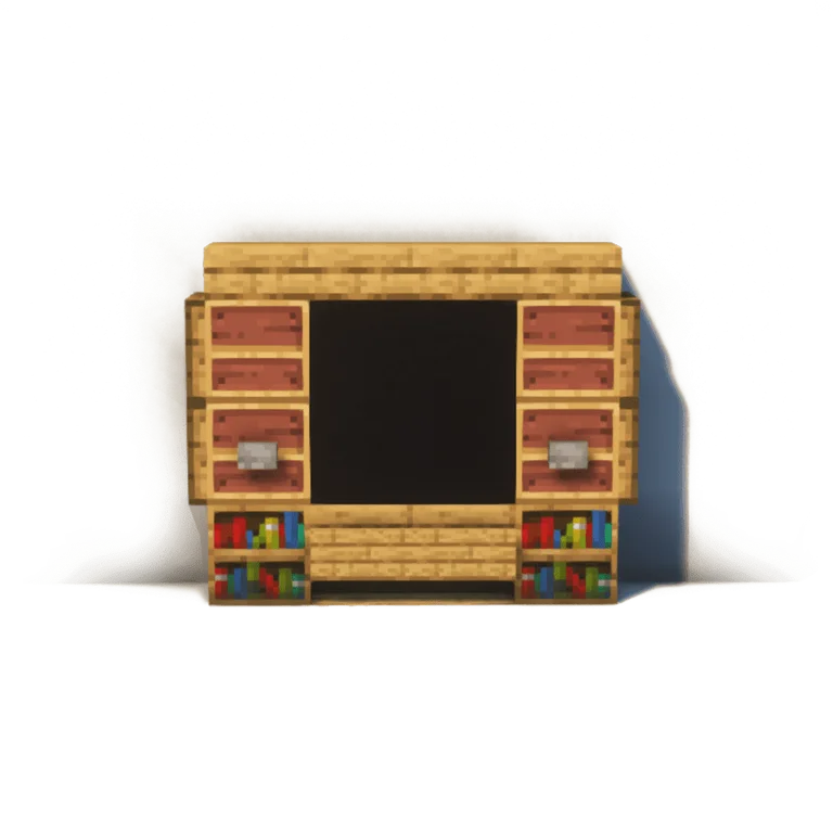 复古电视机(Vintage TV)建筑教程